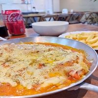 Parmegiana de frango Individual