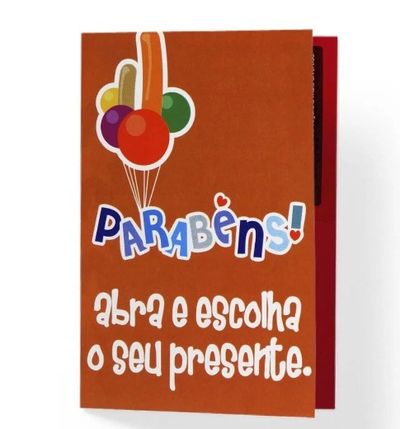 Cartão Presente Menu dos Prazeres 