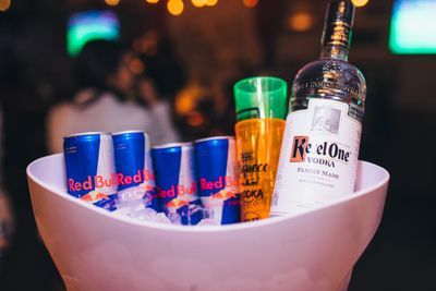 Ketel One + 4 RedBull