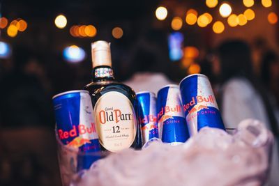 Old Parr + 4 RedBull