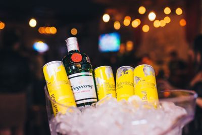 Tanqueray + 4 RedBull