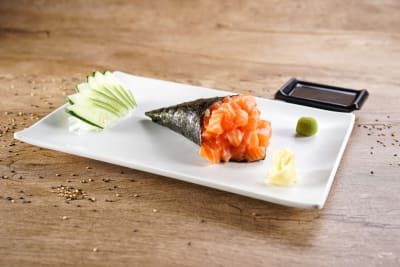 Temaki de Salmão