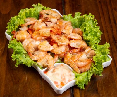 18 Camarão Alho e Óleo