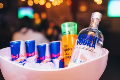 Absolut + 4 RedBull