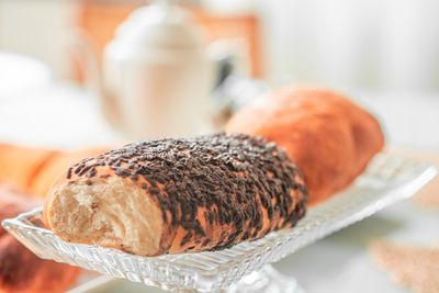 Pão Recheado de Chocolate