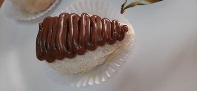 Coxinha de Morango com Ninho e Nutella