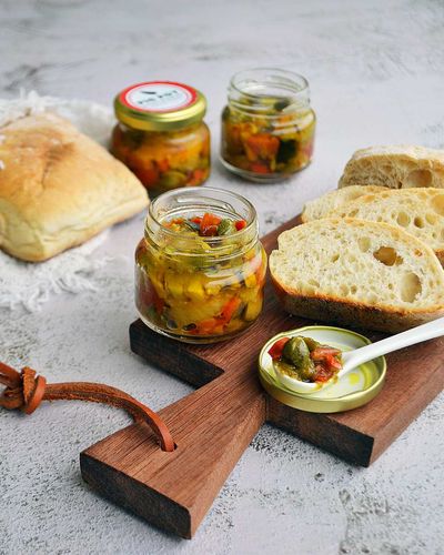 CAPONATA (ANTEPASTO DE BERINGELA)