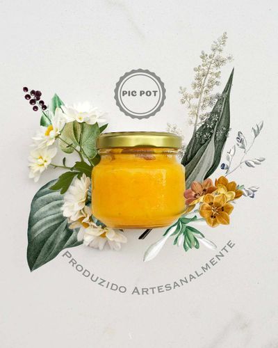 Geleia de laranja com damasco