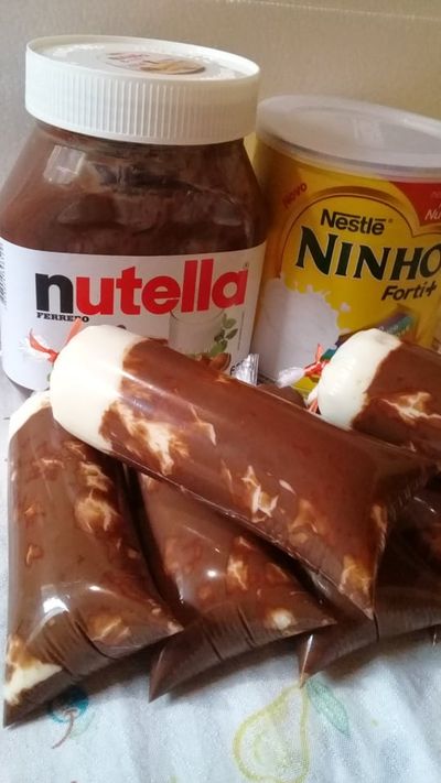 Ninho com Nutella
