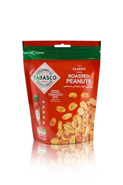 TABASCO ROASTED PEANUTS 10X200GM