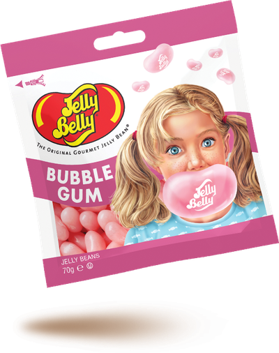 JELLY BELLY BUBBLE GUM 12X70GM 