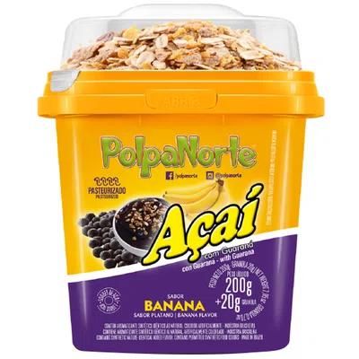 Açaí pote com banana 220g