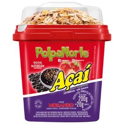 Açaí pote com morango 220g