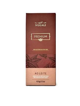 Chocolate ao leite Nugali 100g