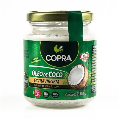Óleo de coco extravirgem Copra 200ml