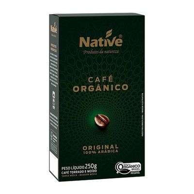 Café moído orgânico Native 250g