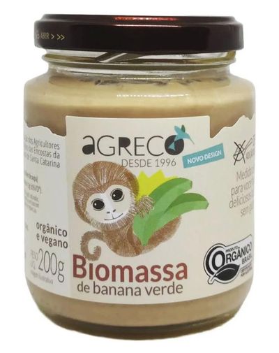 Biomassa banana verde Agreco 200g