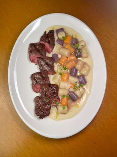 Trio de Gnocchi e Flat Iron