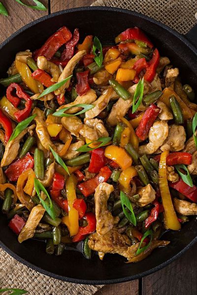 stir fried chicken