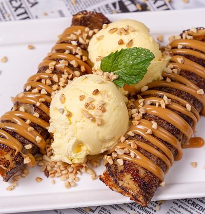 Panqueca de doce de leite