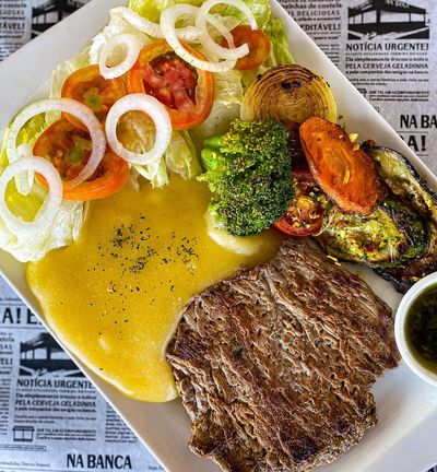Filé mignon  grelhado c/ chimichurri