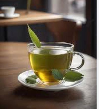 كوب شاي اخضر - Green Tea Cup