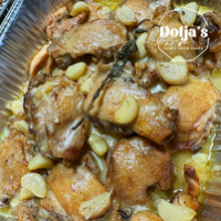 40 Cloves Garlic Baked Chicken