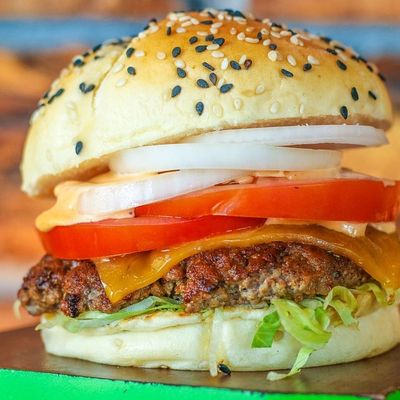Jumbo veg burger 