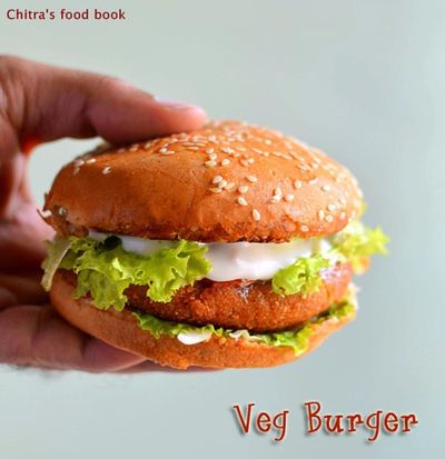 Micro veg burger 