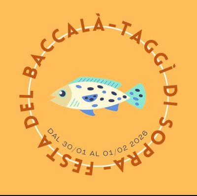 FESTA DEL BACCALA'  E DEL PESCE FRITTO 30-31/01 e 01/02 anno 2026 - Parrocchia Taggì di Sopra (PD)