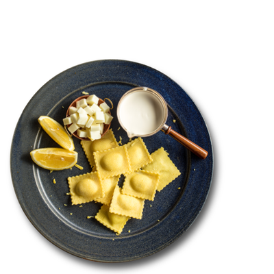 Ravioli de Búfala com Raspa Limão Siciliano 400g