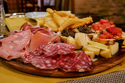 Antipastone con Pasta Fritta
